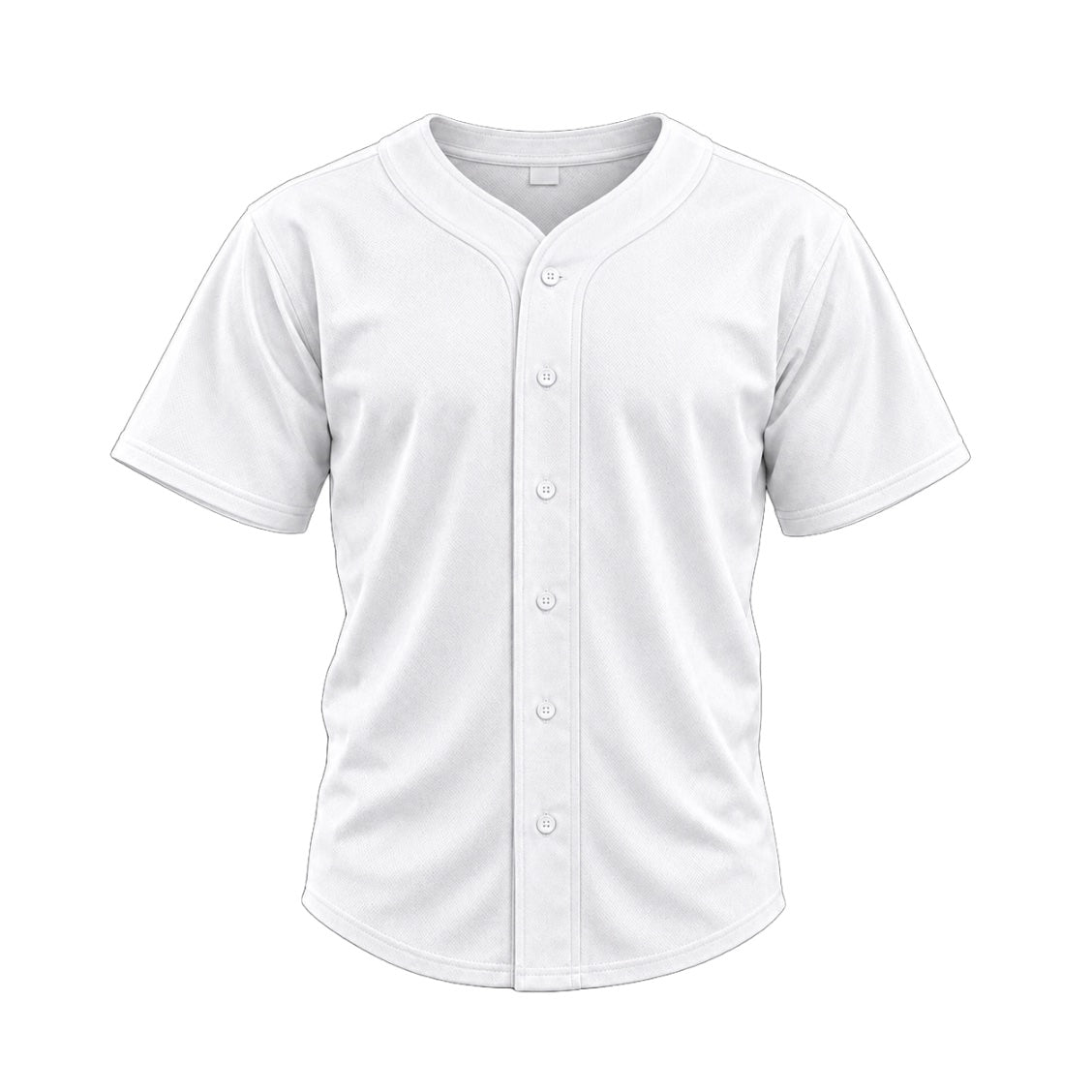 Jersey beisbol front - blank mockup
