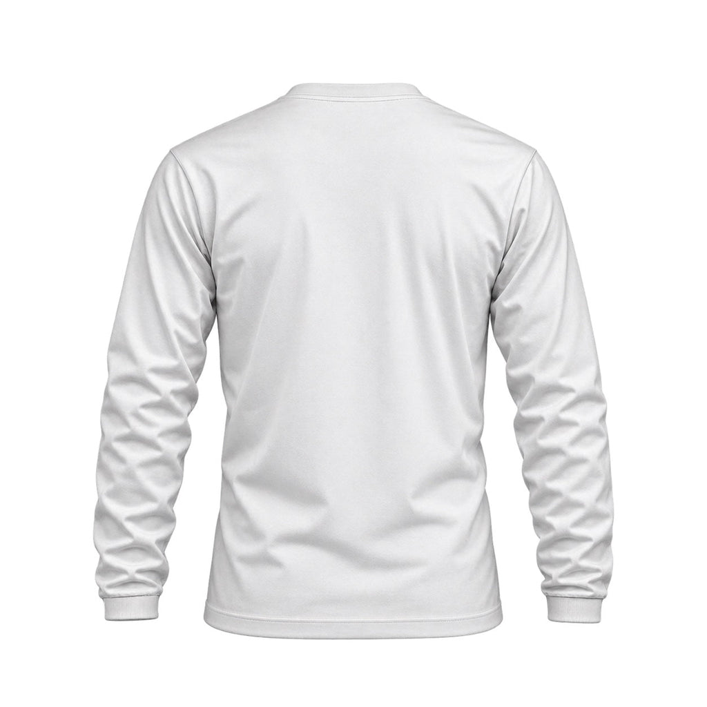 Manga larga back - blank mockup