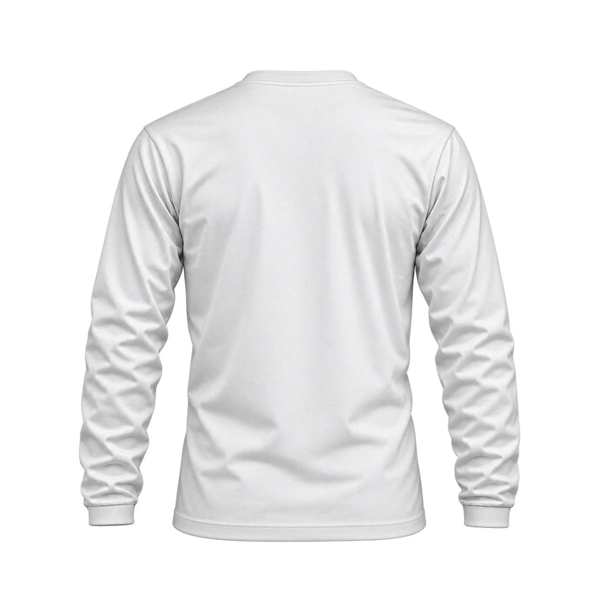 Manga larga back - blank mockup