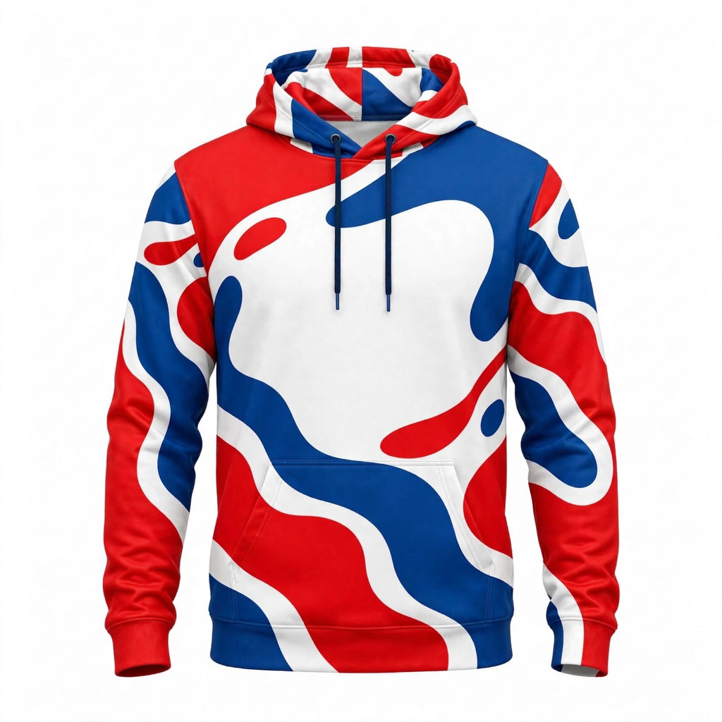 Custom Pullover Hoodie Personalized Mens Sublimation Hoodie All Over Print, Athl