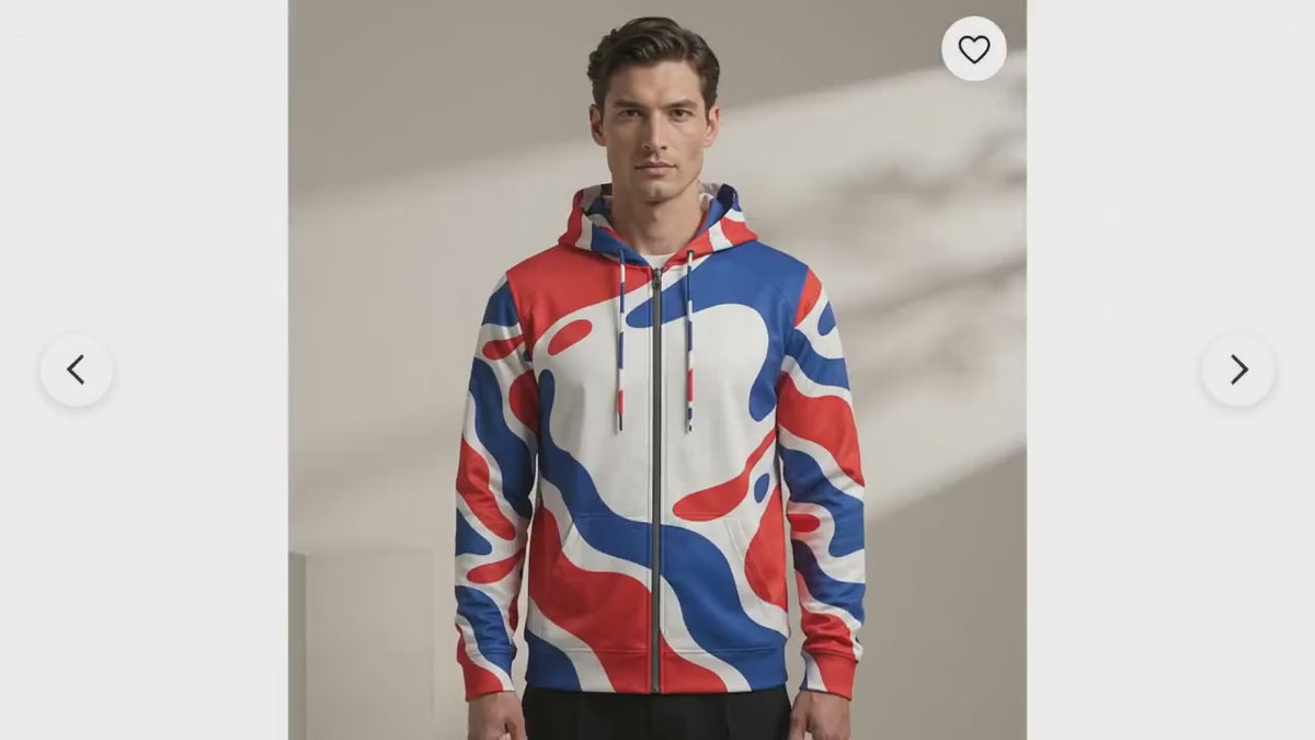 zip-up-hoodie video