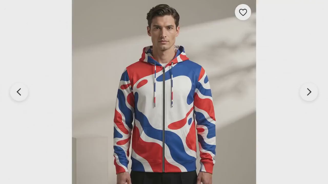 zip-up-hoodie video